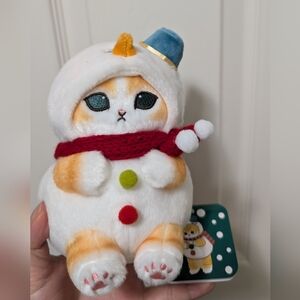 mofusand "Yukidaruma Nyan" Snowman Meow Plush Toy S 2024W Japan Limited Original